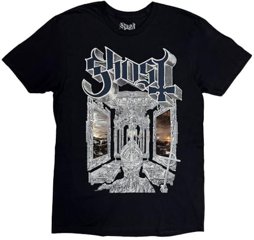 Ghost Skeleta Album Cover 25 Tour Dates T Shirt XXL Black