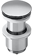 Roca Recambios originales - Desagüe para lavabo/bidé de 1 1/4 con rebosadero y tapón automático . Recambios originales de grifería. Ref. A505400000