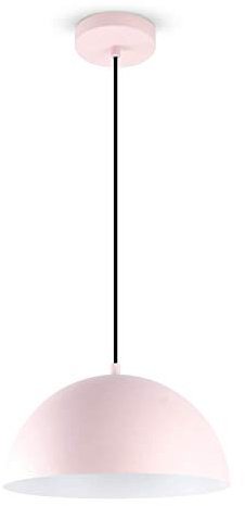 LED Universum Pendelleuchte Jada Rosa Ø30cm x 125cm, E27 Fassung, max. 40W, Hängelampe, Hängeleuchte, Deckenlampe, Wohnzimmerleuchte, Kinderzimmerlampe, Metall