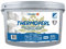 Farbklecks24 Thermoperl 12,5L (versch. Größen) weiss, Premium Silikonharz Fassadenfarbe mit Selbstreinigungseffekt