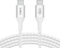 Belkin BoostCharge câble USB-C vers USB-C, charge rapide avec technologie Power Delivery 240 W, certification USB-IF, pour iPhone 16, 15, MacBook Pro, Chromebook, Samsung Galaxy, iPad, etc, 1 m, blanc