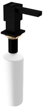 Teka - Dispensador de jabón con Acabado Negro - Modelo Soap Dispenser Square