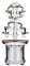 KHZKHC Stainless Steel Electric Chocolate Fondue Fountain Machine, Melting Chocolate Waterfall Machine, 304 Stainless Steel, with Warming Function, for Party Wedding