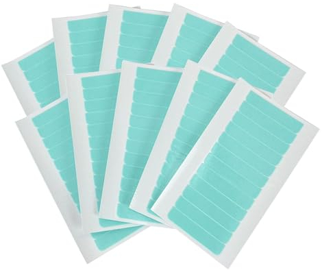 240 Stück Ersatztapes Klebestreifen für Tape In Hair Extensions, Tape Extensions Kleber Doppelseitiges Klebestreifen für Haarverlängerungen Haareinschlag