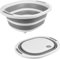 Albert Austin Collapsible Laundry Baskets And Buckets Foldable Washing Baskets Multi Purpose Space Saving Kitchen Baskets Outdoor Camping Picnic Fishing Fold Flat (Washing Up Bowl)