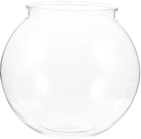 Yardwe -drop Goldfish Bowl Unique Auto Aquarium Plant Holder Cups Large Round Bowl Home Hydroponic Planter Aquarium Plants Aquarium Decor Fish Tank Fish Decor Bowl Transparent Plastic