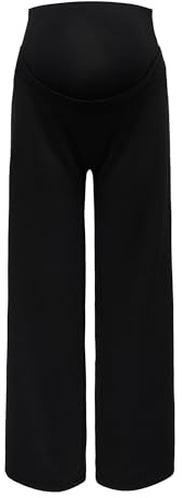 ONLY MATERNITY Damen Olmfever Wide Pants JRS Noos, Black, XS