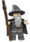 LEGO Der Herr der Ringe: Gandalf La Gris Mini-Figurine mit Grauer Kappe
