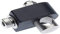 Racktime Klemmblock Clampset, schwarz, One Size