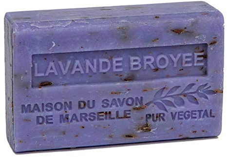 Seife Echte Lavendelblüten mit Sheabutter 125 g - Maison du Savon