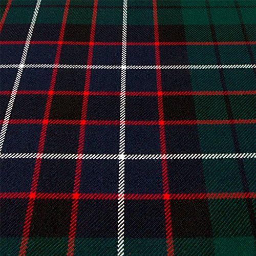 16oz Fabric Material Hunter Modern Tartan Heavy Weight 1 Metre