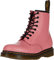 Dr. Martens 1460 - Stivaletti anfibi unisex, per adulti, rosa, 42 EU