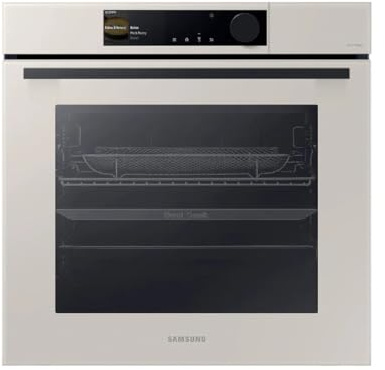 Samsung NV7B6699ABE Forno A Vapore, Bespoke Dual Cook Steam™, Serie 6, 60 Cm, 76L, Pirolitico, Colore Beige, Wifi, Classe Energetica A+