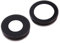 Ricambio KIT LENTI OBBIETTIVO vetri posteriore vetrino scocca lente +Cornice (NERO) RING rear fotocamera BACK camera COMPATIBILE Per APPLE IPHONE 11