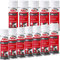 3630 ALFA - Peinture en spray haute brillance à base de résine nitro combinée de haute qualité en couleurs RAL 9016, blanc trafic, 12 x 400 ml, pour l'intérieur et l'extérieur à haut pouvoir couvrant