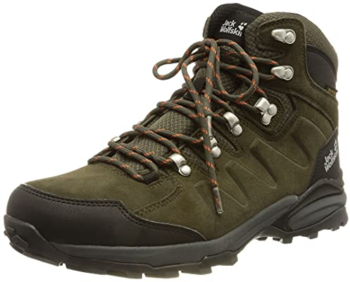 Jack Wolfskin Herren Refugio Texapore Mid M Walking Schuh, Khaki Phantom, 45 EU