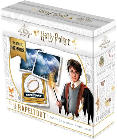 Topi Games | Ηаrrу Ρоttеr Le Rapeltout | Jeυ Mémoire Visuelle | Jeυ de Cartes Ηаrrу Ρоttеr | Jeυ Paires Enfant | 100 Cartes | Jeu Enfant 4 Ans | 2 à 8 Joueurs | 15 Min | Jeυ Mémoire Ηаrrу Ρоttеr | VF