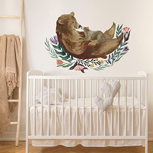 RoomMates RMK5163GM - Adesivi giganti da parete con abbraccio di orso