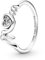 PANDORA Damen Ring MOM mit Herz Silber mit Zirkonia 191149C01 191149C01-48