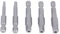 Fünfkant-Bits, Magnetischer Fünfkant-Schraubendreher-Bit, Magnetschlüssel-Bohrer-Bit-Set, 5-Teiliger Langlebiger Kopf-Schraubendreher-Bit Für Schraubendreher-Bohrer