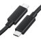 USB C to USB C Charging Cable for car mobile charger for Macbook Air 2018,MacBook Pro 13.3″, iPad Pro 11″ (2018)/12.9″ (2018),Google Pixel 2/2XL/3/3XL/3a/3a XL,Nexus 6P,Huawei P20/P30 (black 1 METER)