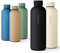 Vinsun Water Bottle Stainless Steel 500ml Anthracite - Leak Proof, BPA Free - Thermo Bottle for School, University, Bike, Office, Gym, Hiking