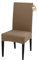 FIGOOO Stuhlhussen 2er Set Stretch Stuhlhussen für Esszimmerstühle Elastisch Moderne Universal Stuhlbezug für Restaurant Hotel Bankett Party Deko(Erdiges Braun,2er Set)