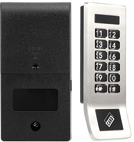 Digital Keypad Electronic Coded Lock Home Security Card Password Door Lock for Sauna Locker