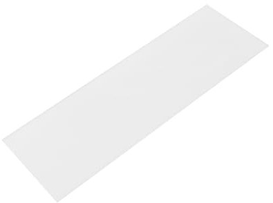 Veemoon Acryl Lampenschirmdiffusor Platte Blendfreier Lichtdiffusor Für Pendelleuchten 200x400x1mm Transparente Diffusorplatte Gleichmäßiger Lichtschutz Für Deckenbeleuchtung