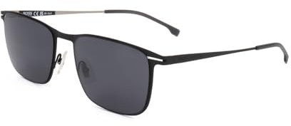 HUGO BOSS Sonnenbrillen BOSS 1246/S RZZ MATTE BLACK DARK RUTHENIUM 56/19/150 Herren