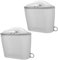 RORPOIR 2piezas Silicona Reutilizables Para Microondas Para Almacenar Alimentos Al Vapor Bolsa De Vapor Para Microondas