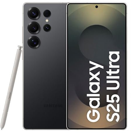 Smartphone SAMSUNG Galaxy S25 Ultra AI 256GB Nero Titanio