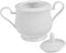 ULTECHNOVO Sucrier Céramique Élégant avec Couvercle pour Rangement de Sucre et Bonbons Pot Porcelaine Au Design Européen pour Cuisine et Bureau