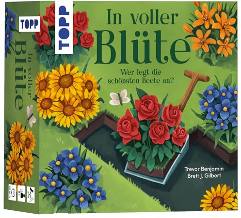 In voller Blüte – Wer legt die schönsten Beete an? Das entspannte Karten-Legespiel für die ganze Familie