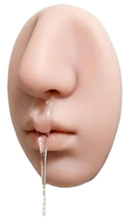 LUCKGONI Realistic Nose Wall Mounted Soap Dispenser That Squeezes Out Liquid Like Snot, Hilarious Bathroom Accessory for Kitchen