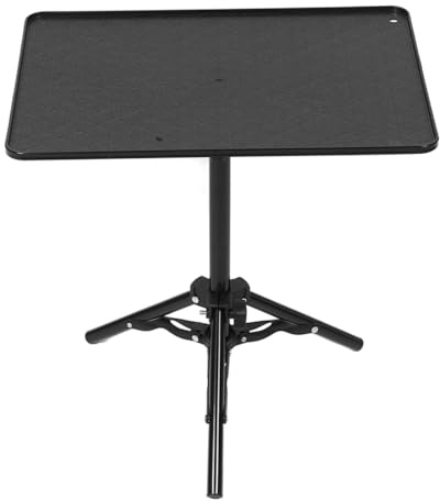 WHAMVOX Projector Tripod Stand with Height Adjustable Tray and Portable Rack for Desktop and Floor Use Suitable for Small Rooms and Bedside Tables