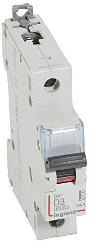 Disjoncteur DX³6000-1P 230 à 400V~ 3A - courbe D - 1 module