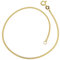 Panzerkette Armband, Gold - Breite 1,2mm - Länge 17cm, 333er Gold