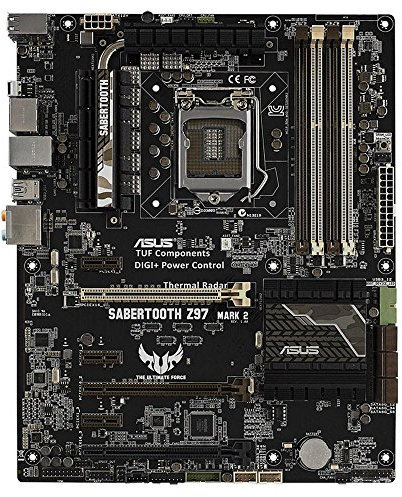 Asus Saberto MK21150 Z97 Scheda Madre, Nero