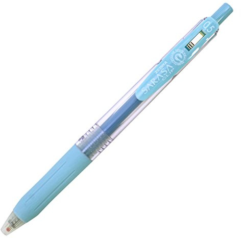 ZEBRA Sarasa Clip 0.5mm Ballpoint Pen, Milk Blue (JJ15-MKBL)
