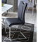 möbelando Schwingstuhl Esszimmerstuhl Küchenstuhl Schwinger Stuhl Kerrin I (2-er Set) Schwarz
