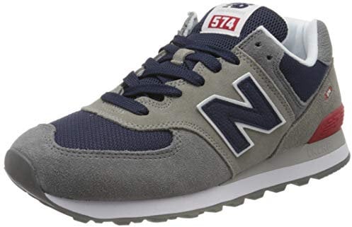 New Balance 574v2, Sneaker Uomo, Grigio (Grey/Navy Ead), 40.5 EU