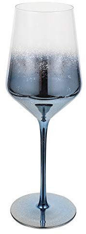 STOBOK Blau Gl?ser Glas Becher Wein Coupe Barware Gl?ser Kristall Toasten ?ten Tisch Ornamente für Hause Bar Tisch Dekorationen
