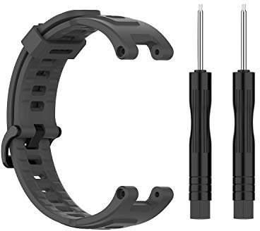 BoLuo Armband für Huami Amazfit T-Rex/T-Rex Pro, Uhrenarmbänder, weiches Silikon, mehrfarbig, Ersatz-Sportband mit verstellbarem Verschlussband für Huami Amazfit T-Rex Pro/T-Rex A1918, Silikon
