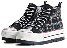 Desigual Damen Shoes_Crush_BN 2000 Black Sneaker, 40 EU