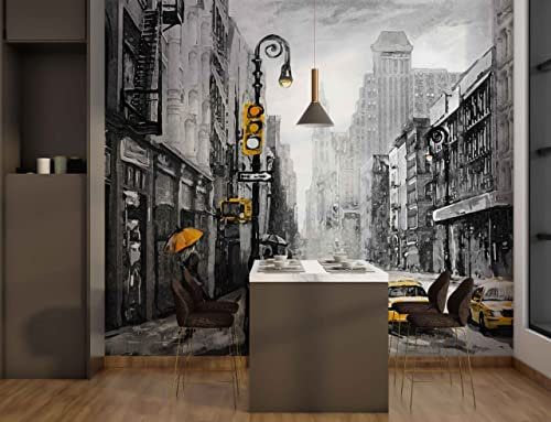 Myphotostation Papier peint autocollant amovible Motif vue de New York 330 x 280 cm