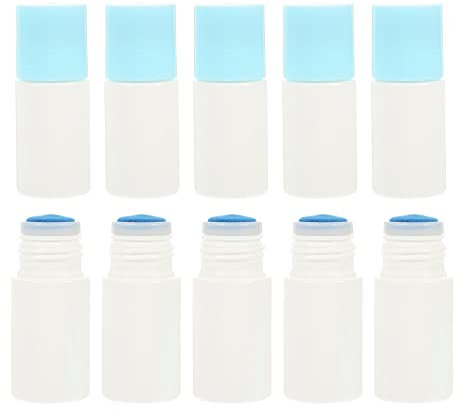 MAGICLULU 10pièces Flacons Vides Bouteille Tampon Mousse Applicateur Pour Usage Domestique Et Voyage Compact