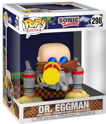 Funko Pop! Rides: Sonic - Dr. Eggman - Sonic the Hedgehog - Collectable Vinyl Figure - Gift Idea - Official Merchandise - Toys for Kids & Adults - Games Fans - Model Figure for Collectors and Display