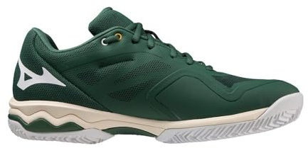 Mizuno Wave Exceed Light CC Tennisschuh für Männer Grün Weiß 42.5 EU