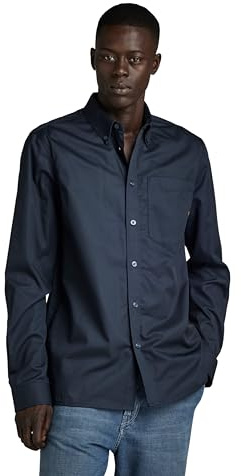 G-Star RAW Herren One Pocket Regular Hemd, Blau (Salute D24292-A504-C742), L